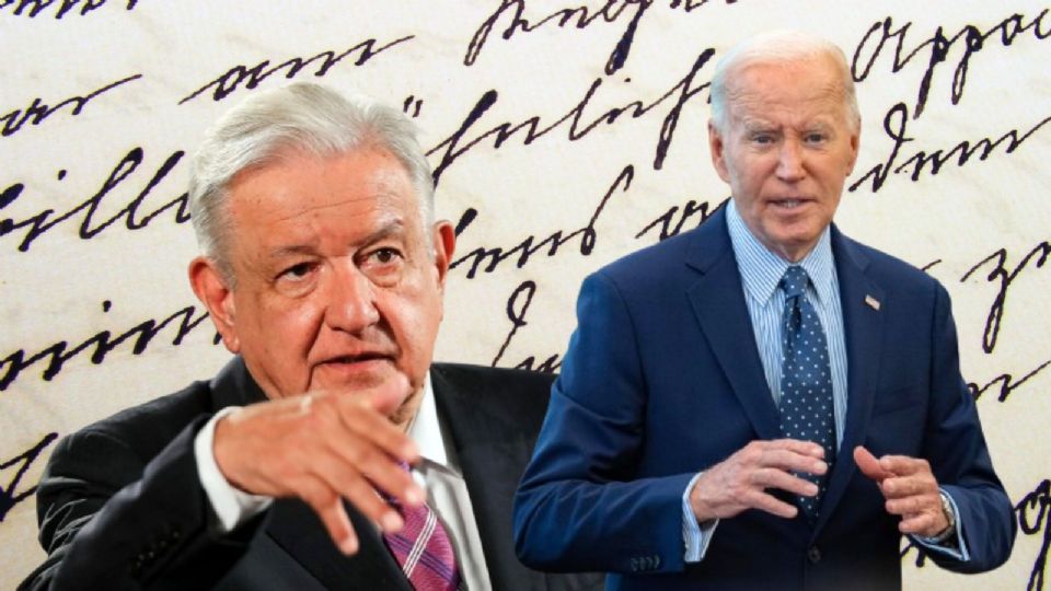 López Obrador pide en una carta a Joe Biden detener la 'actitud injerencista' de EU.