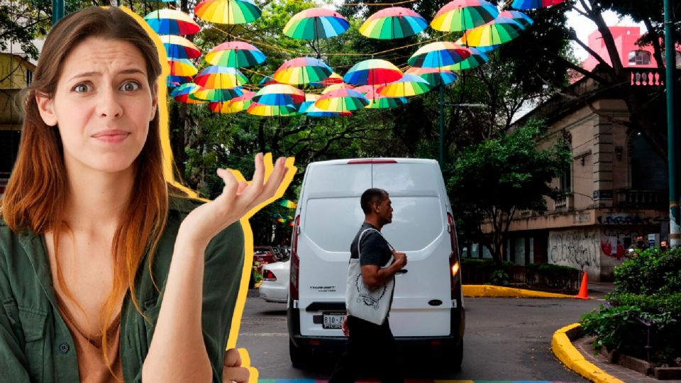 La Zona Rosa es parte de la colonia Juárez.