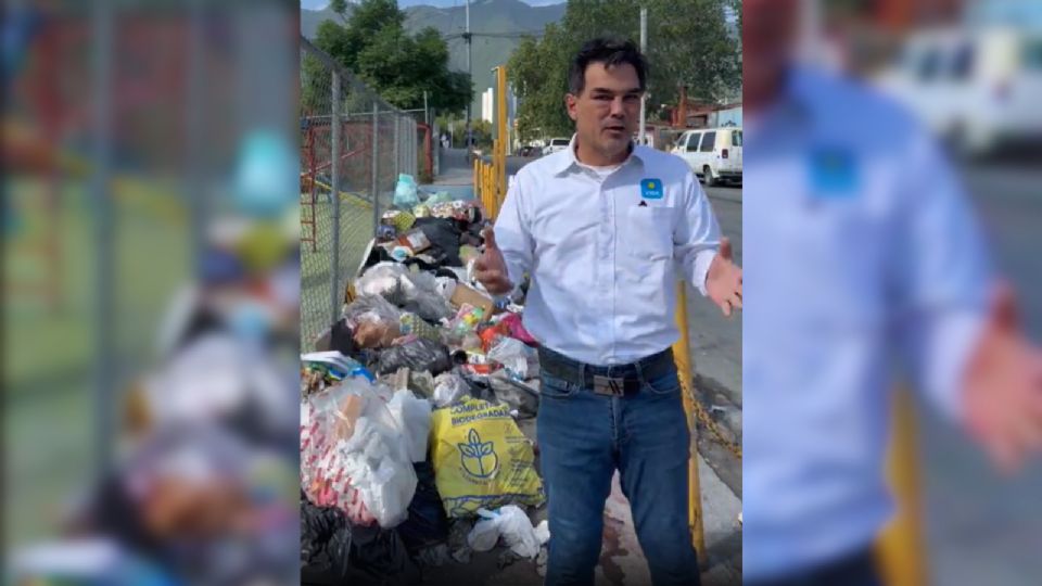 Pato Zambrano denuncia basurero en colonia Altamira