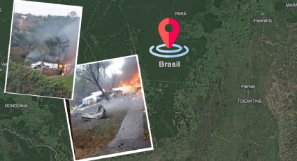 Avión se desploma en Brasil: Videos y fotos del momento antes y después de la caída