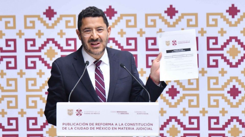 Martí Batres celebró la aprobación de la reforma judicial en el Senado de la República y felicitó a los legisladores de Morena.