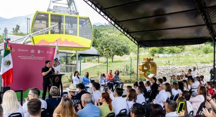 Teleférico de Grutas de García es reactivado por autoridades estatales