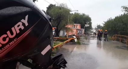 Lluvias en Salinas Victoria dejan hasta 120 casas inundadas