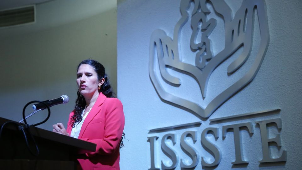 Directora general del Instituto de Seguridad y Servicios Sociales de los Trabajadores del Estado (Issste), Bertha Alcalde Luján