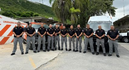 Rescatistas de Protección Civil Nuevo León se capacitan en Brownsville, Texas