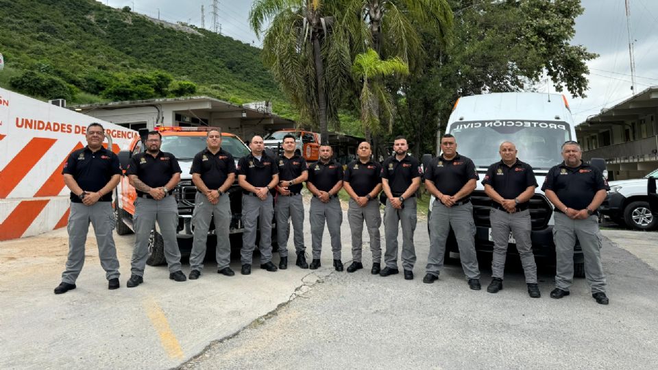 Rescatistas de Protección Civil Nuevo León se capacitan en Brownsville, Texas