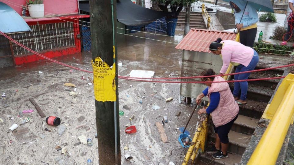 Afectaciones por el huracán John.