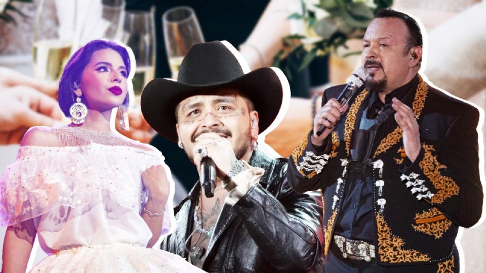 Pepe Aguilar revela detalles de la boda de Ángela y Nodal.