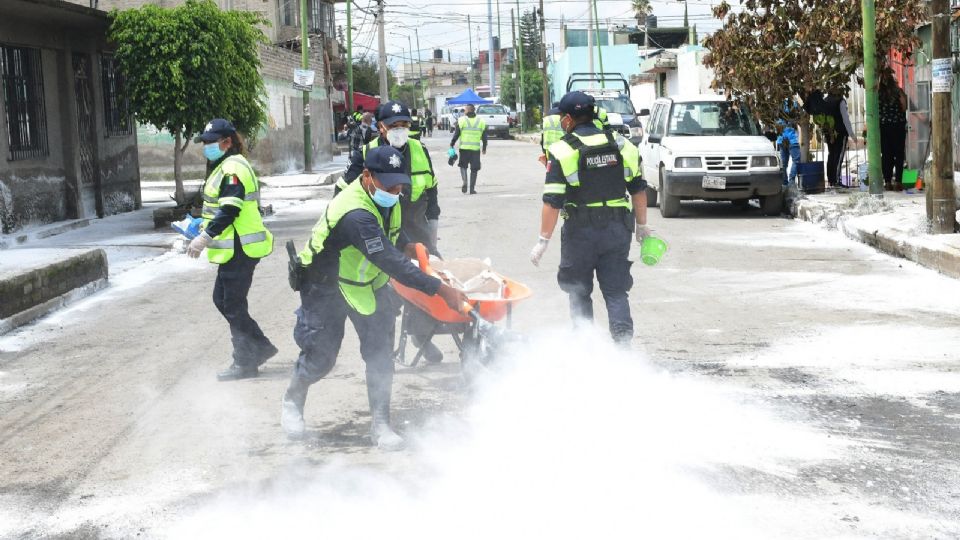 Ya no hay calles inundadas en Chalco: Protección Civil Federal y EdoMéx
