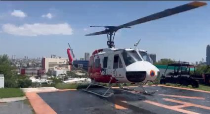 Por inundación trasladan a mujer en labor de parto en helicóptero