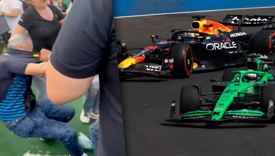 VIDEO | Pelea entre aficionados marca el Gran Premio de México 2025