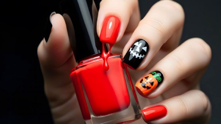 Los 5 mejores diseños de uñas para Halloween, según la IA