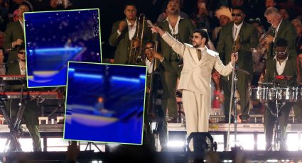 Bad Bunny en México: El cantante sufrió una caída en su primer concierto en la CDMX | VIDEO