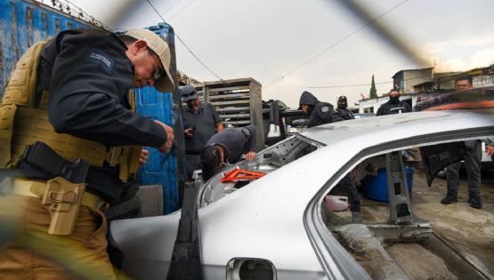 Operativo Cazador II: Aseguran tonelada y media de autopartes en CDMX