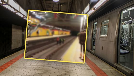 VIDEO | Así fue el rescate de un gato y un perro que se metieron a las vías del Metro en Ecuador