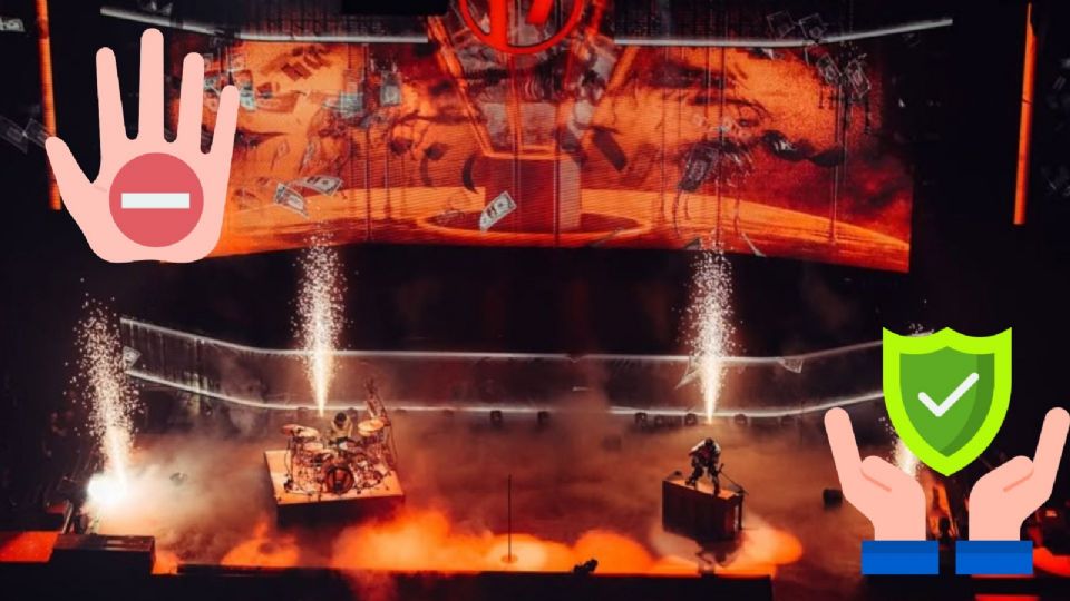 Twenty One Pilots en Monterrey: lista de artículos prohibidos en el Estadio Banorte