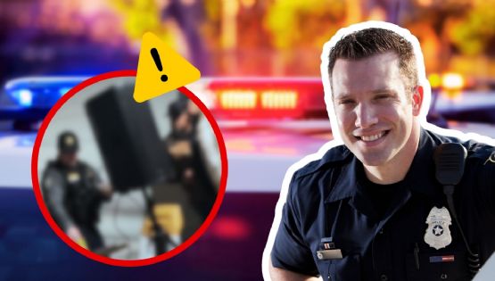VIDEO | Policías de EU se unen a fiesta mexicana tras reporte de vecinos por ruido