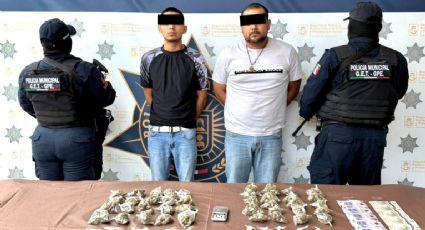 Detienen a hombres con narcóticos en dos operativos de Guadalupe