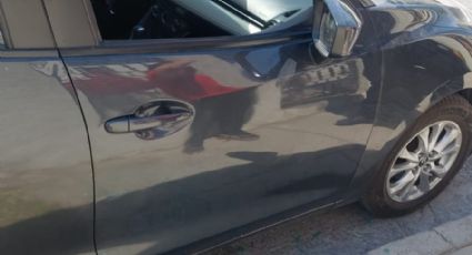 Dejan a bebé abandonado al interior de un vehículo en Santa Catarina