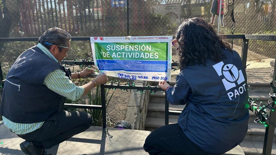 Suspenden actividades en Parque Lira.