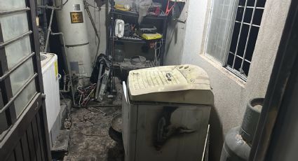 Hombre sufre quemaduras tras explosión de tanques de gas en Monterrey