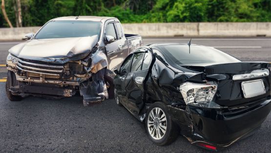 VIDEO | Automovilista da vuelta prohibida y causa carambola en la México-Tampico
