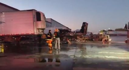 Incendio en fábrica obliga a evacuar a más de 500 personas en Escobedo