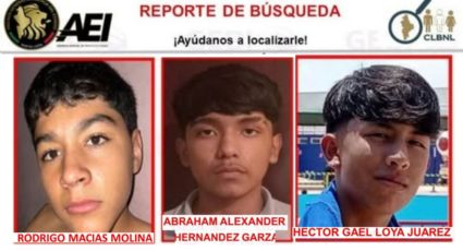 Buscan en Tamaulipas a tres menores desaparecidos en Escobedo