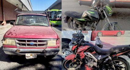 Guadalupe recupera tres vehículos y detiene a cuatro personas por robo en menos de 18 horas