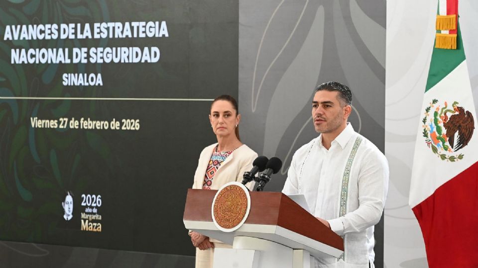 Dan avances de los resultados de seguridad en Sinaloa.