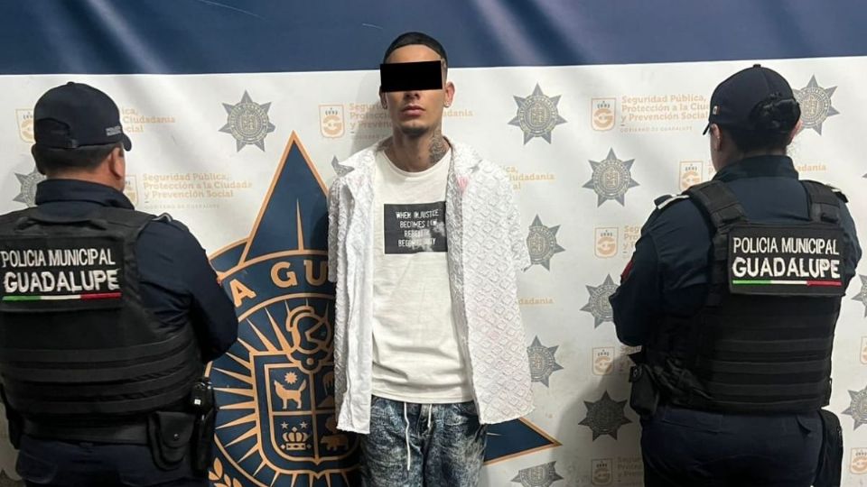 El detenido fue identificado como José “N” de 22 años.