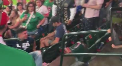 Video | Brutal pelea de aficionados de México que empaña el duelo ante EU