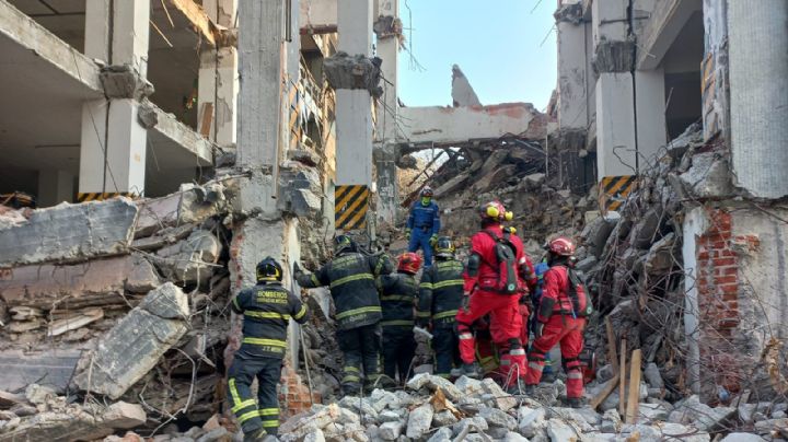 Localizan a tercer trabajador sin vida en obra colapsada y concluye emergencia