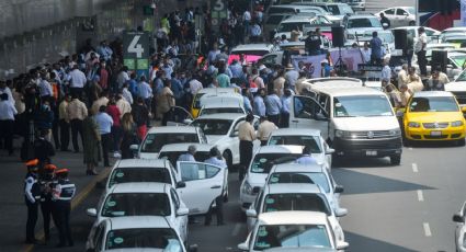 EN VIVO | Taxistas del AICM llevan a cabo bloqueos en T1 y T2