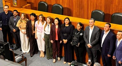 Reconoce Congreso de Nuevo León a oficial de San Nicolás por proteger a menores