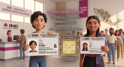 Así se mostrará la identidad no binaria en el INE