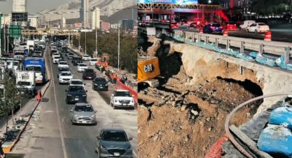 Municipio de Monterrey prioriza seguridad tras reparación del carril exprés Morones Prieto