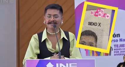 ¡Histórico en Puebla! Panche Ville, primera persona no binaria en obtener su credencial del INE