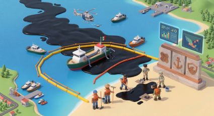 Despliegan un megaoperativo por el hidrocarburo en playas del Golfo