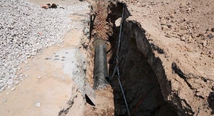 Reparan socavón en circuito Estadio Azteca que recientemente había sido renovado