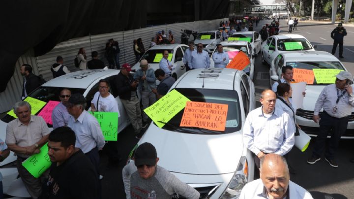 Tendrán taxis de aplicación área asignada dentro del AICM