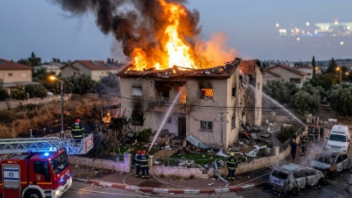 Terror desde el cielo: Misil de racimo iraní impacta edificio residencial cerca de Tel Aviv