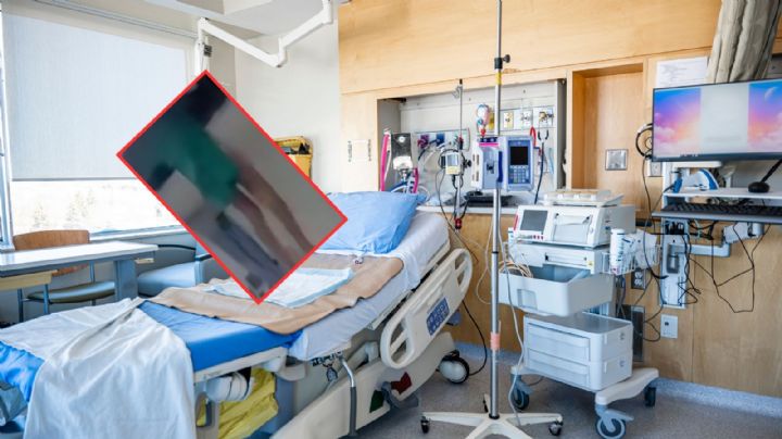 Impactante caída en hospital de Brasil: Paciente colapsa desde el techo de la UCI