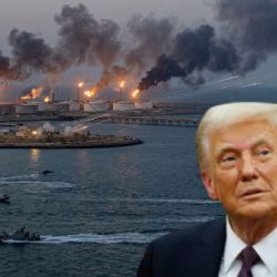 ¿Guerra total? Trump presume bombardeo en la isla de Kharg, la "joya petrolera" de Irán