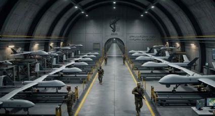 El "túnel sin fin": Irán exhibe arsenal de drones en búnker subterráneo de máxima seguridad
