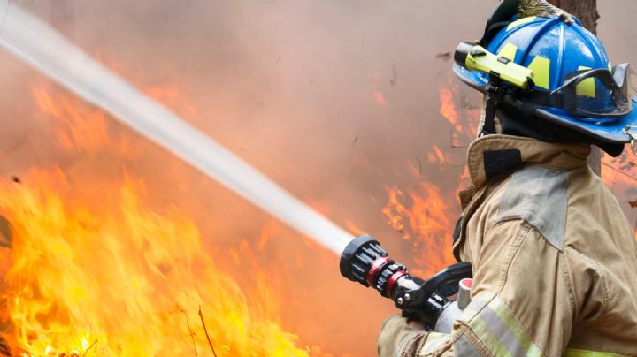 Incendio en Av. Pablo Livas daña cinco negocios y cableado de CFE en Juárez