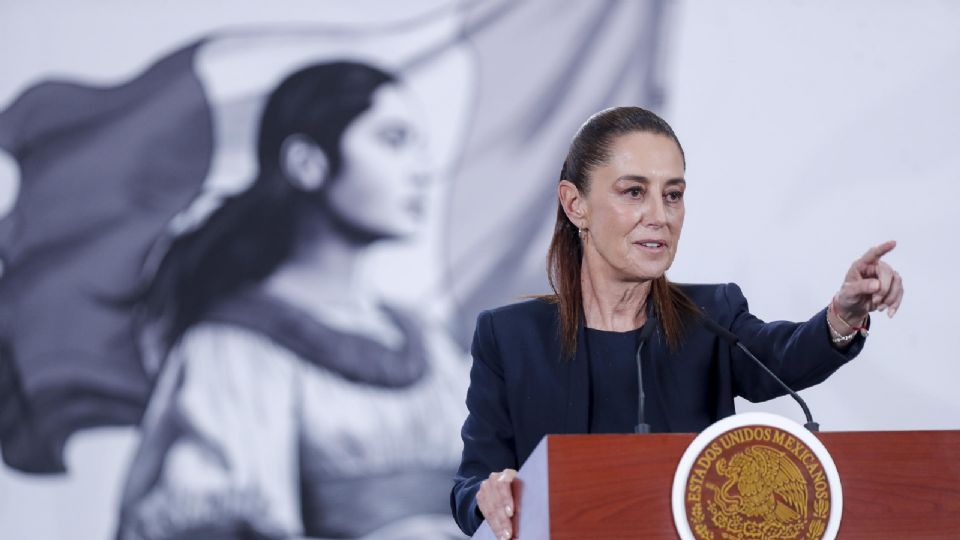 Claudia Sheinbaum, presidenta de México.