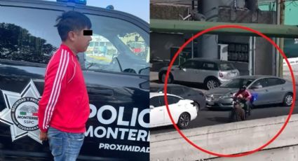 Detienen a joven con motocicleta robada en Cumbres Tercer Sector
