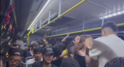 Arman una rave en camión en Cancún al ritmo de Bad Bunny