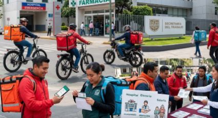 Reforma en plataformas digitales formaliza 1.3 millones; solo 163 mil acceden a cobertura completa en el IMSS